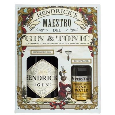 HENDRICK'S GIN 44VOL SPECIAL PACK NATALE 2BT FEVER TREE