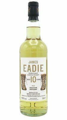 WHISKEY JAMES EADIE 10 DAILUAINE SINGLE MAL SCOTCH SMALL BAT