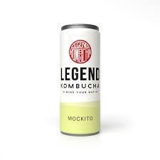 KOMBUCHA PASTORIZZATA IN LATTINA DA 250 ML MOCKITO LEGEND