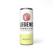 KOMBUCHA PASTORIZZATA IN LATTINA DA 250 ML MOCKITO LEGEND