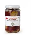 PEPERONCINI AL TONNO IN OLIO DI OLIVA GR. 300 SELEZ. FRANCO
