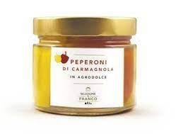 PEPERONI DI CARMAGNOLA IN AGRODOLCE GR. 310 SELEZIONE FRANCO