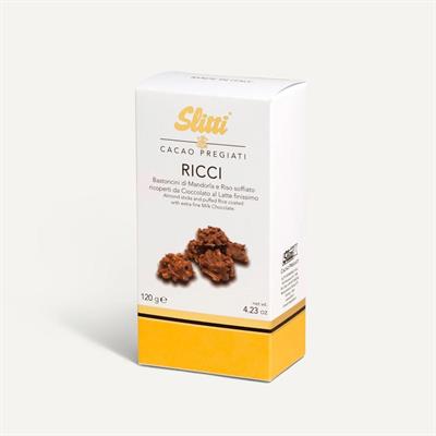 RICCI BOCCONCINI DI MANDORLE E RISO RICOPERTI GR. 120 SLITTI