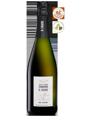 CHAMPAGNE LES PERLES DU PARADIS ROSE EXTRA BRUT FAIVRE